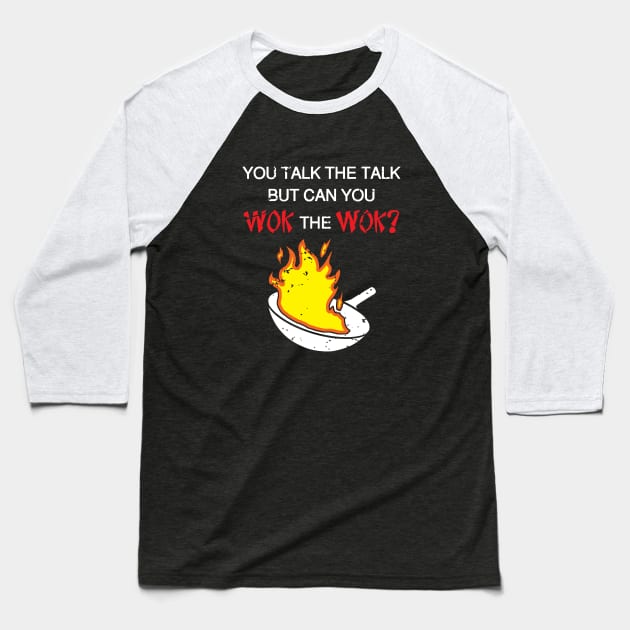 Wok the Wok Baseball T-Shirt by CCDesign